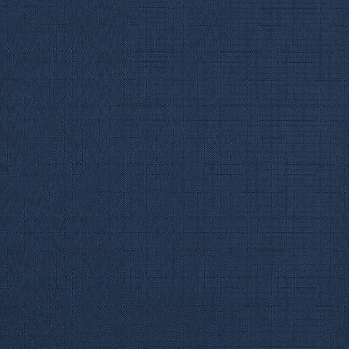 ECLIPSE Kendall Modern Blackout Thermal Rod Pocket Window Curtain for Bedroom or Living Room (1 Panel), 42" x 54", Denim