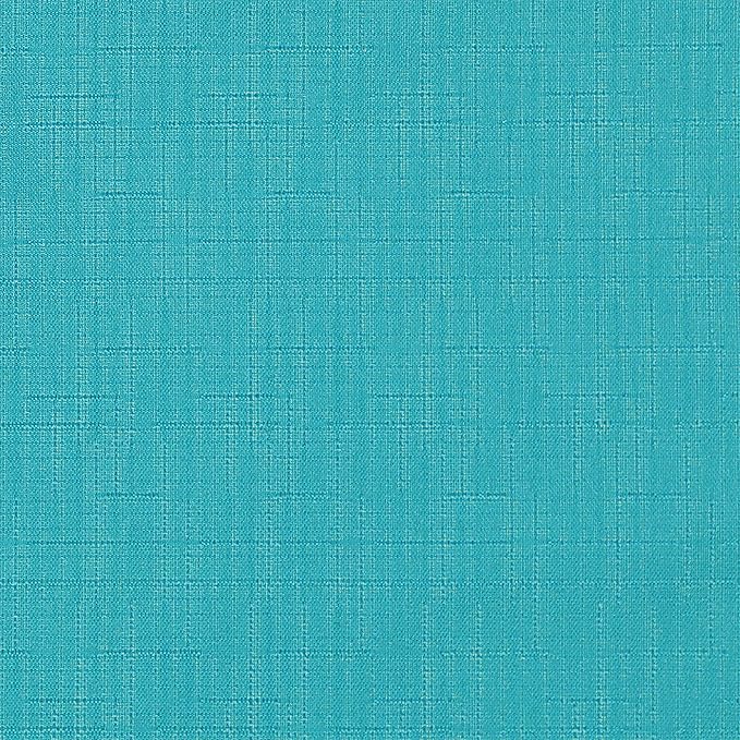 ECLIPSE Kendall Modern Blackout Thermal Rod Pocket Window Curtain for Bedroom or Living Room (1 Panel), 42" x 84", Turquoise